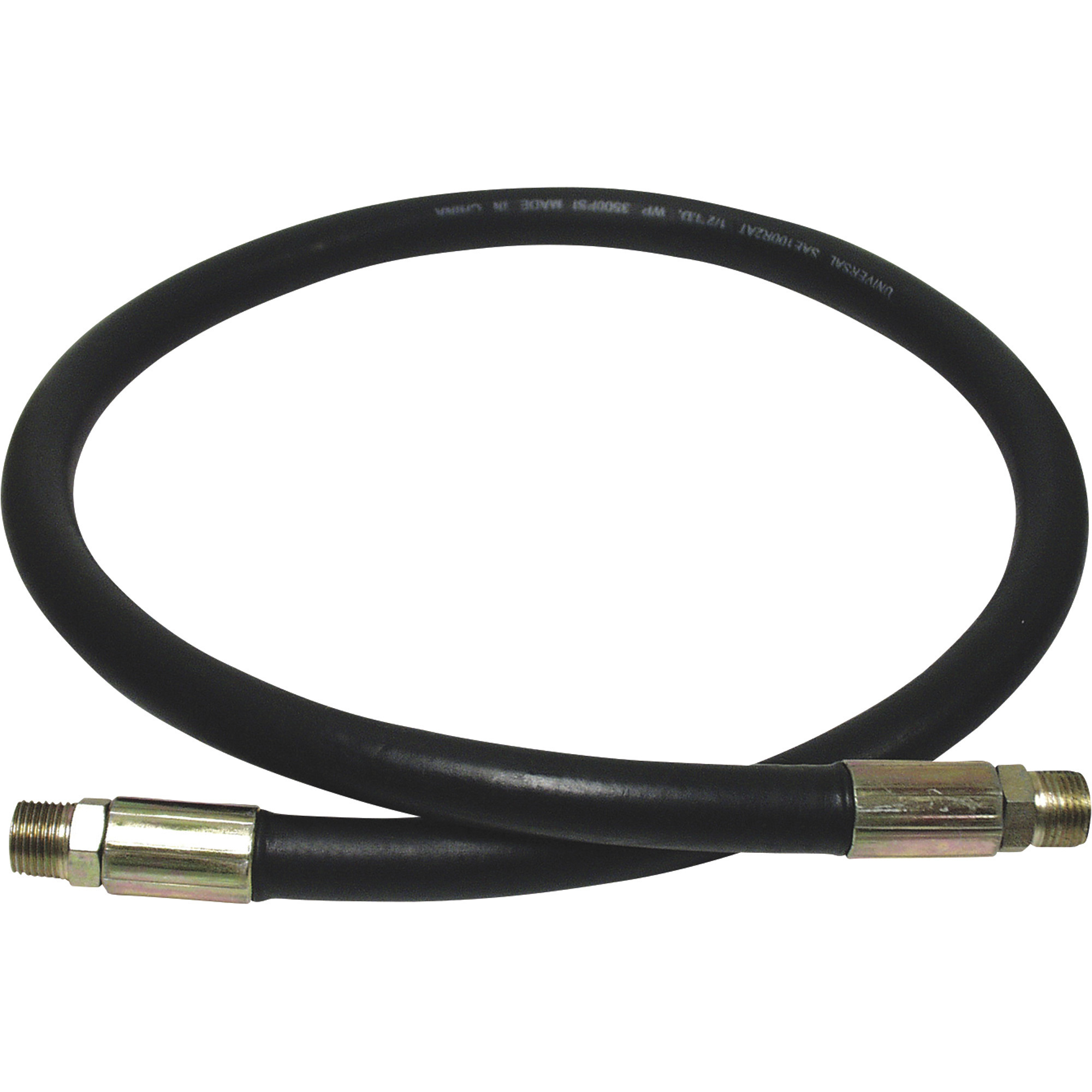 Apache Hydraulic Hose, 1/2in. x 24in.L, 2-Wire, 3,500 PSI